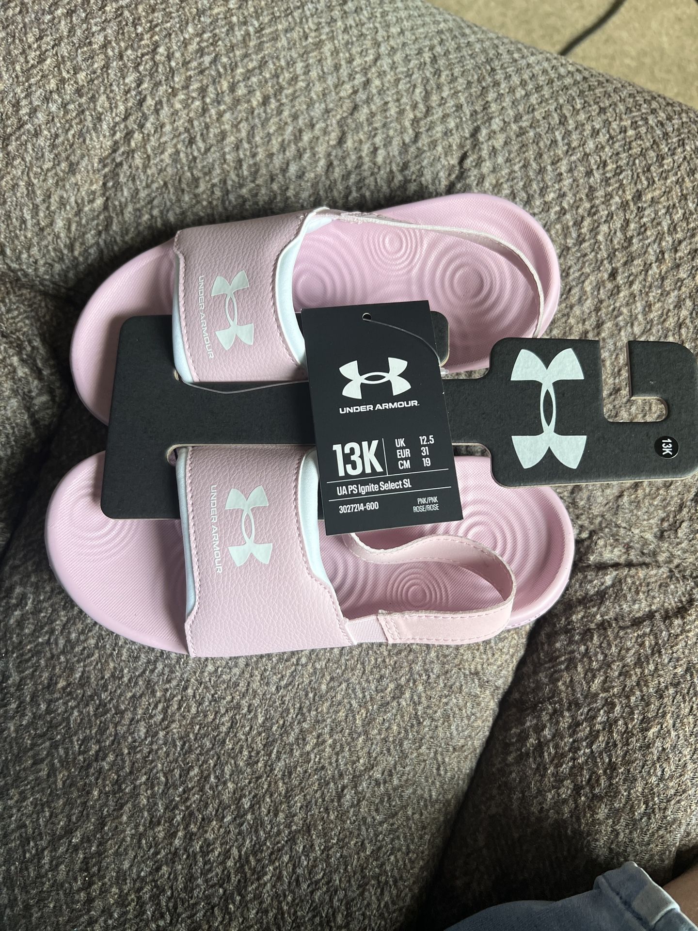 Under Armour Slides, 13K, Pink