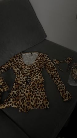 Fashion nova Chettah/leopard costume