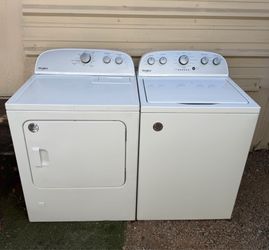 Washer and dryer (GAS) set Whirlpool high Efficiency