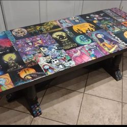 The Nightmare Before Christmas Solid Wood Coffee Table 