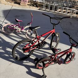 4 Kids Bikes – Bundle Deal – $15or All
