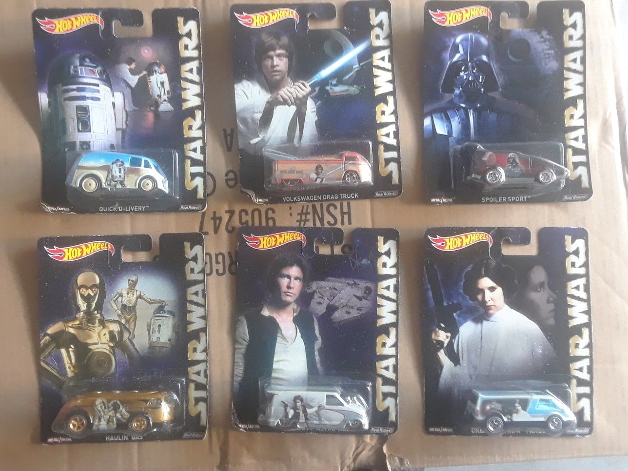 Star Wars real riders collection