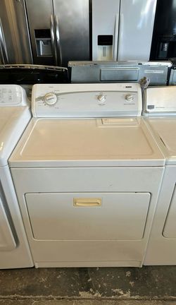 White Maytag Electric Dryer Large Capacity