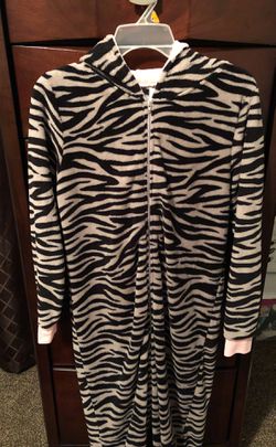 Zebra onesie size medium