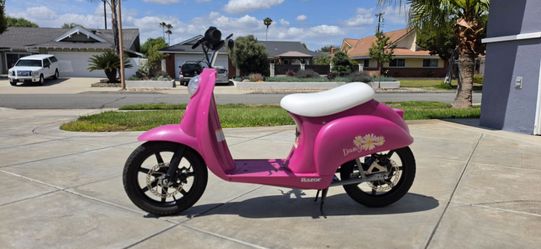 Modified Razor Pocket Mod Moped Scooter 48v 20ah Lithium Fardriver Hydraulic Brakes