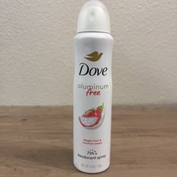 Dove Aluminum Free Deodorant Spray $4