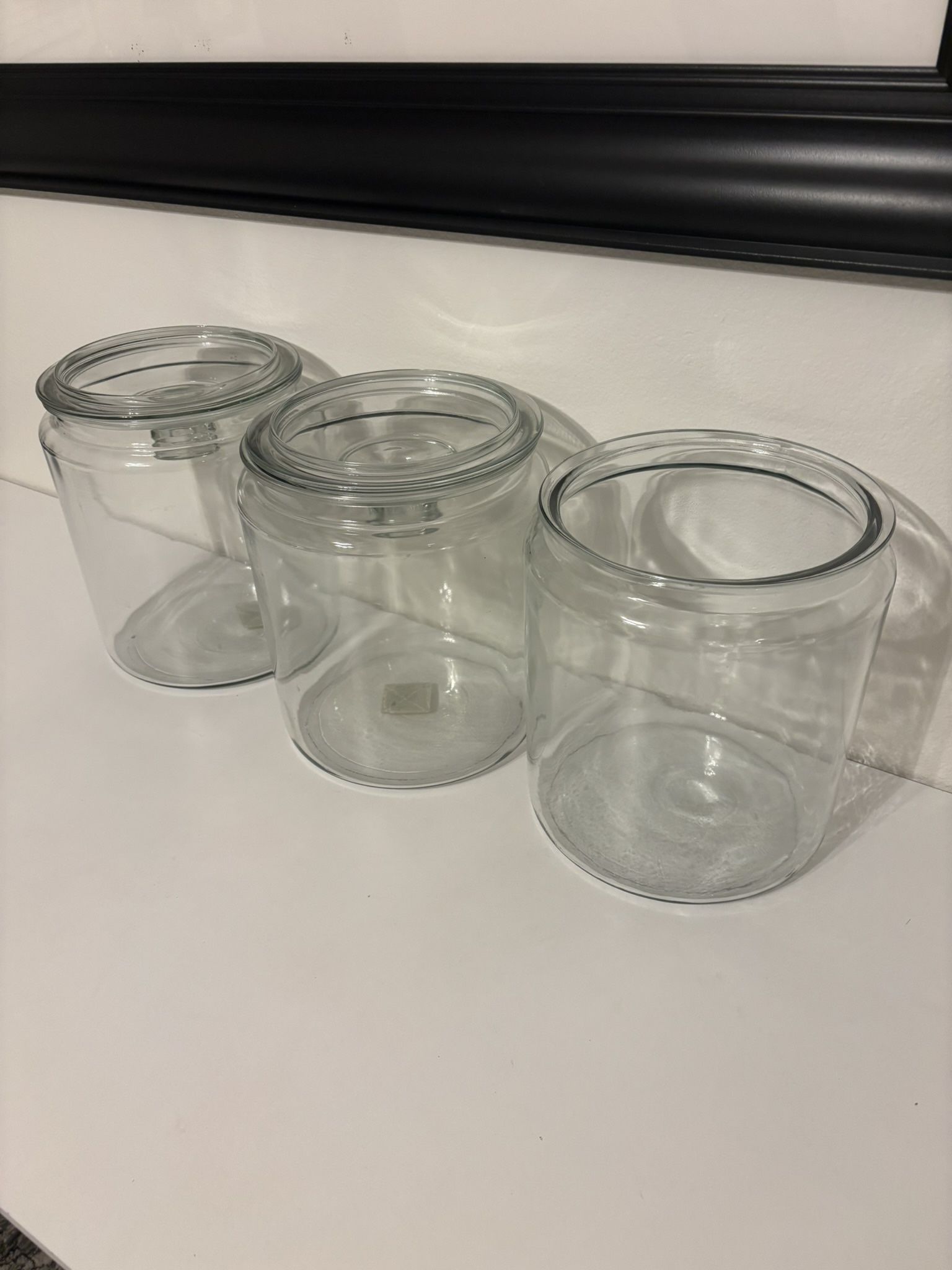 3 Gallon Anchor  Glass Jars With Lids 