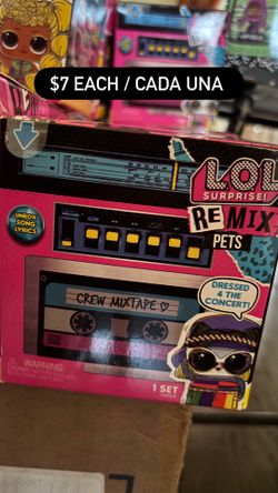 LOL SUPRISE PETS REMIX $7 Each Cada Uno 