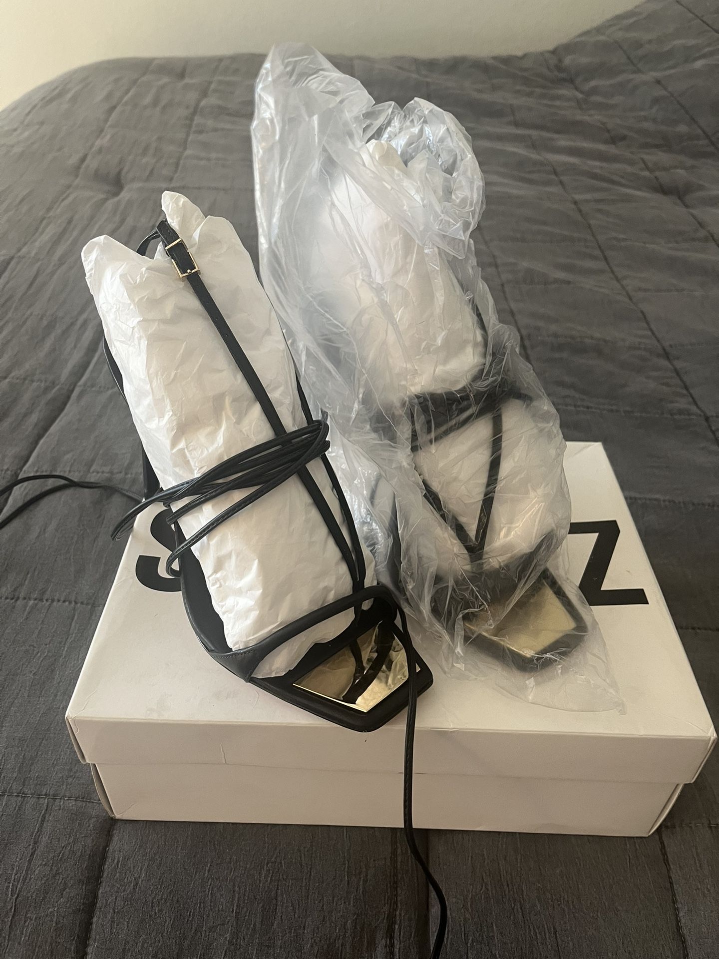 Black Schutz Heels