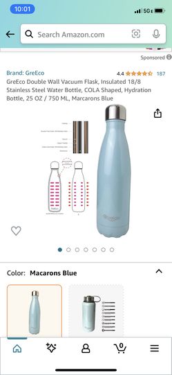 GreEco Double Wall Vacuum Flask