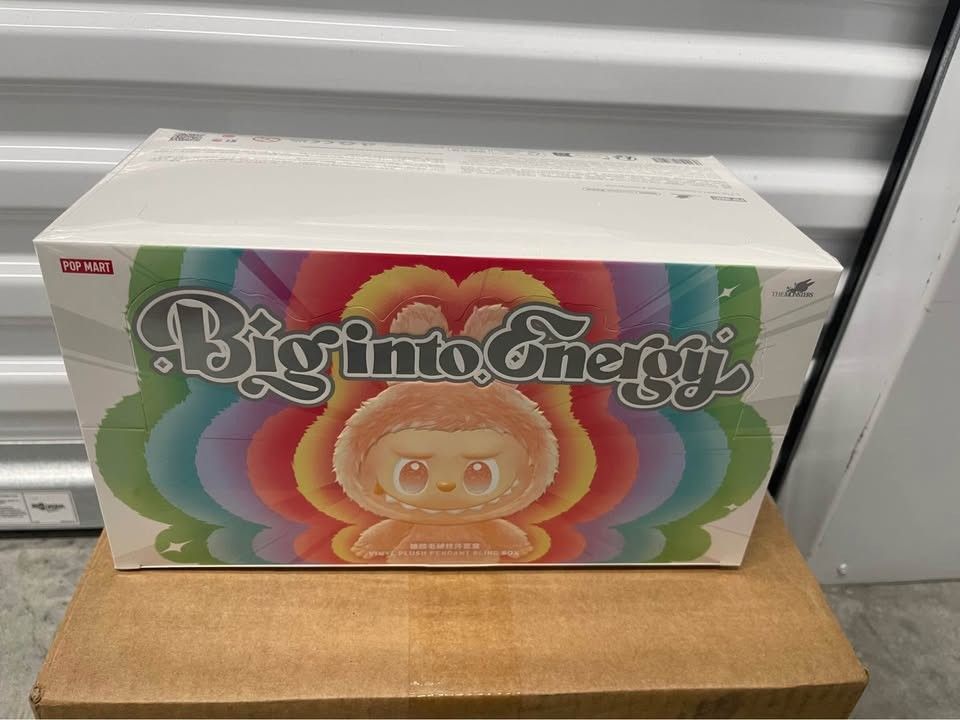 AUTHENTIC POP MART The Monsters Labubu Big Into Energy Whole Set - Sealed
