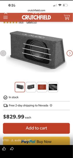 JL audio 12’inch sub