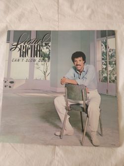Lionel Richie Can't Slow Down Vinyl LP NEVER PLAYED HIDDEN COPY
