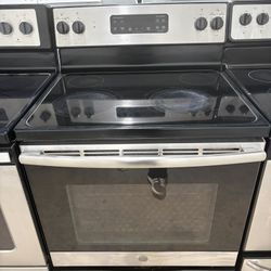 GE Stove Stainless Steel 