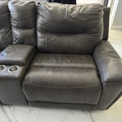 Genuine leather Recliner Sofa