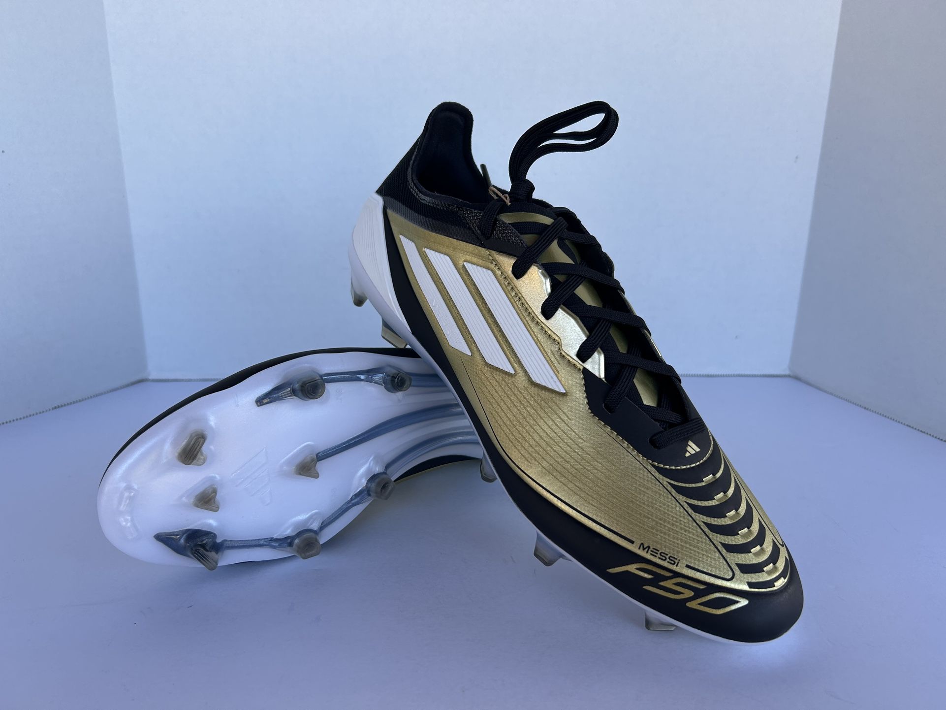 Adidas F50 Pro FG Messi Size 9.5 New JI2502 Triunfo Dorado