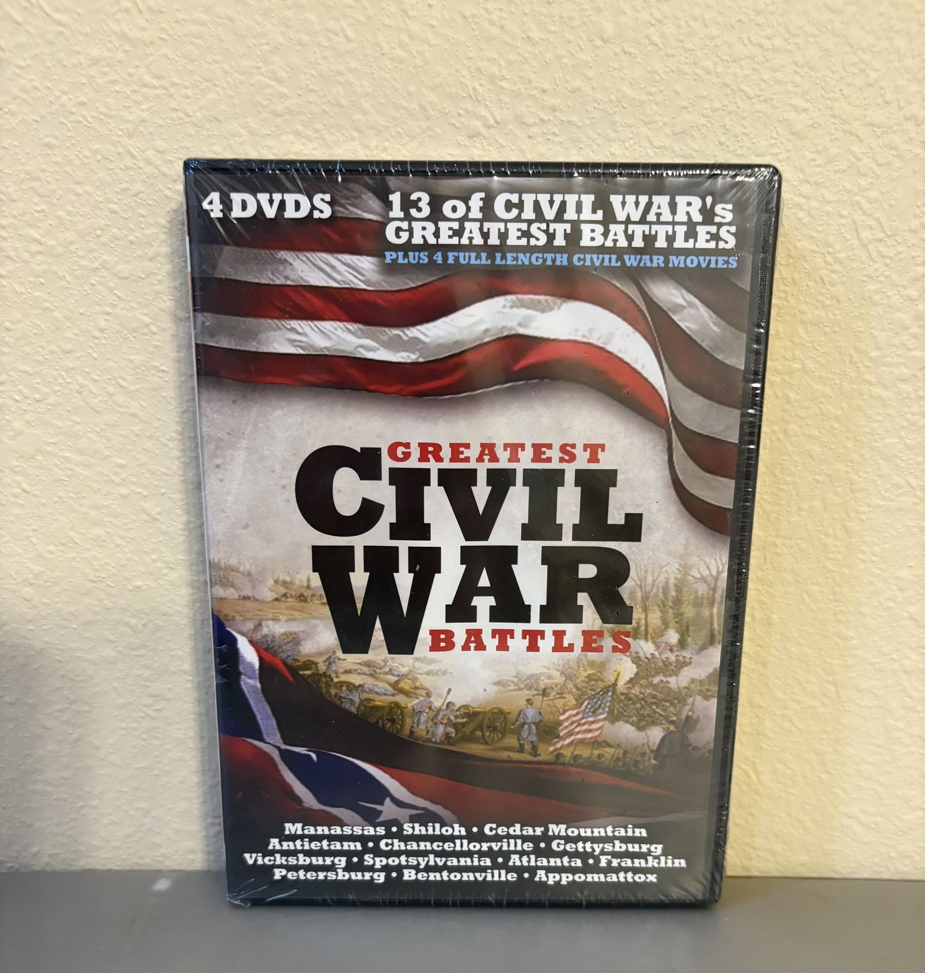 Greatest Civil War Battles 4 DVD Set