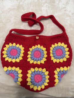 Bolsa Tejida A Mano