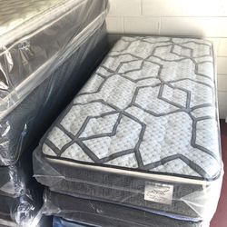 Brand New Twin Size Mattress 14” Pillow Top, Premium Comfort at the Best Price, Same Day Delivery Available, Call or Message Us Today