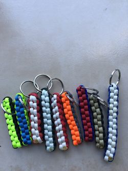 Paracord keyfobs (550 cord)