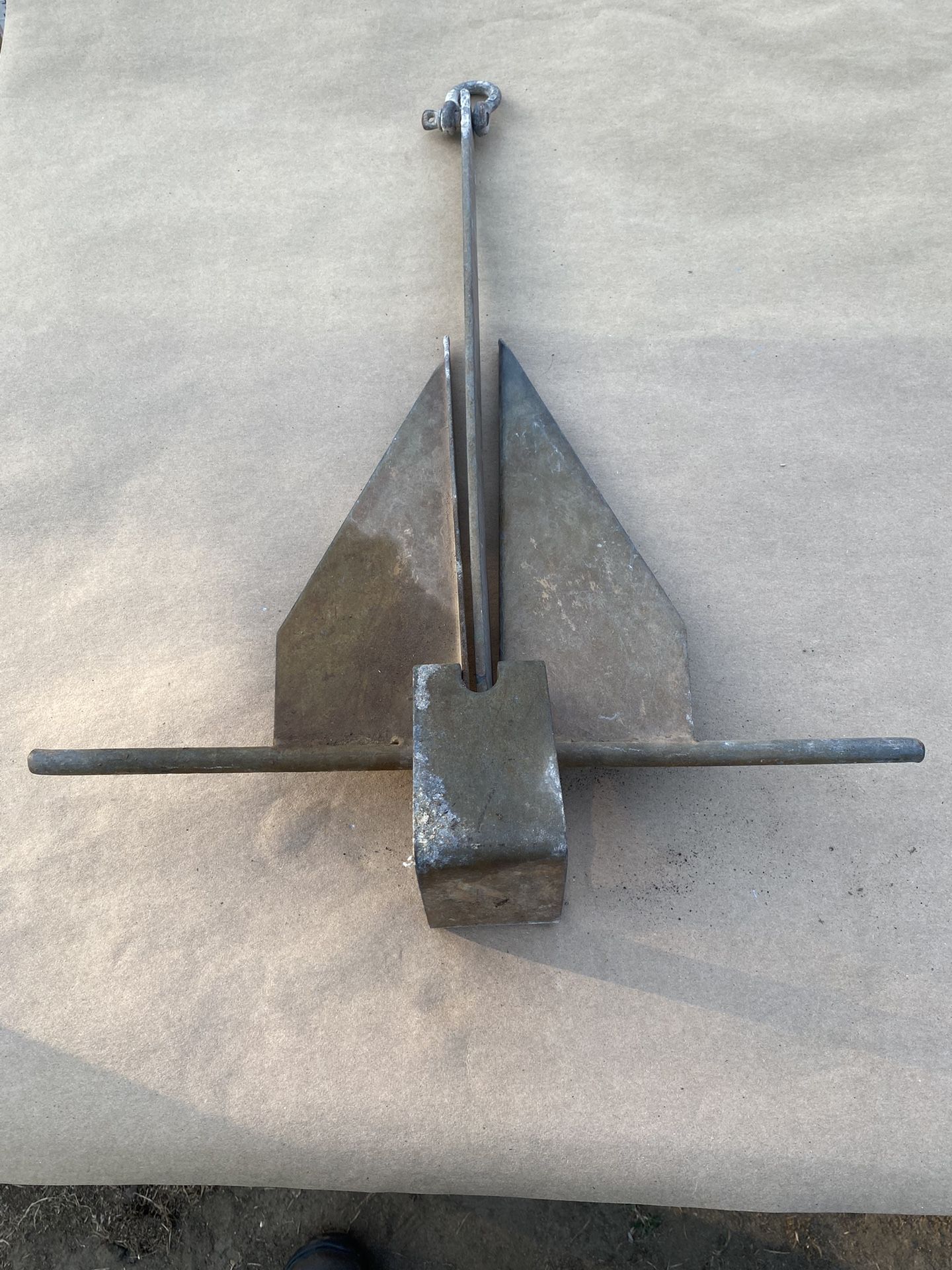 8 Lb Galvanized Danforth Anchor