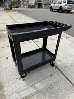Heavy-Duty Rolling Utility Service Cart