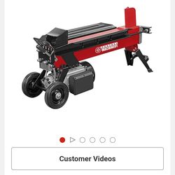 Central machinery electric log splitter