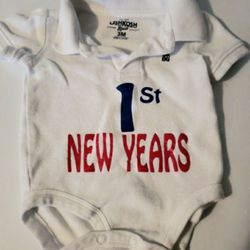 Baby's First New Years Onesie 