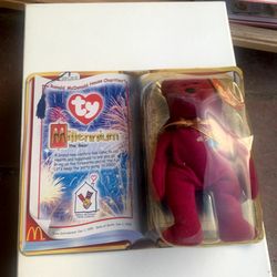 Millennium the Bear beanie babies