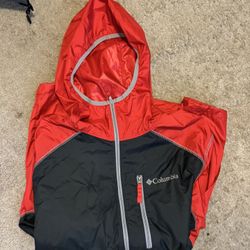 Columbia Super Thin Rain Jacket Size Medium 