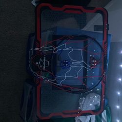 In Door Hoop For People To Play It Comes With The Basketball To