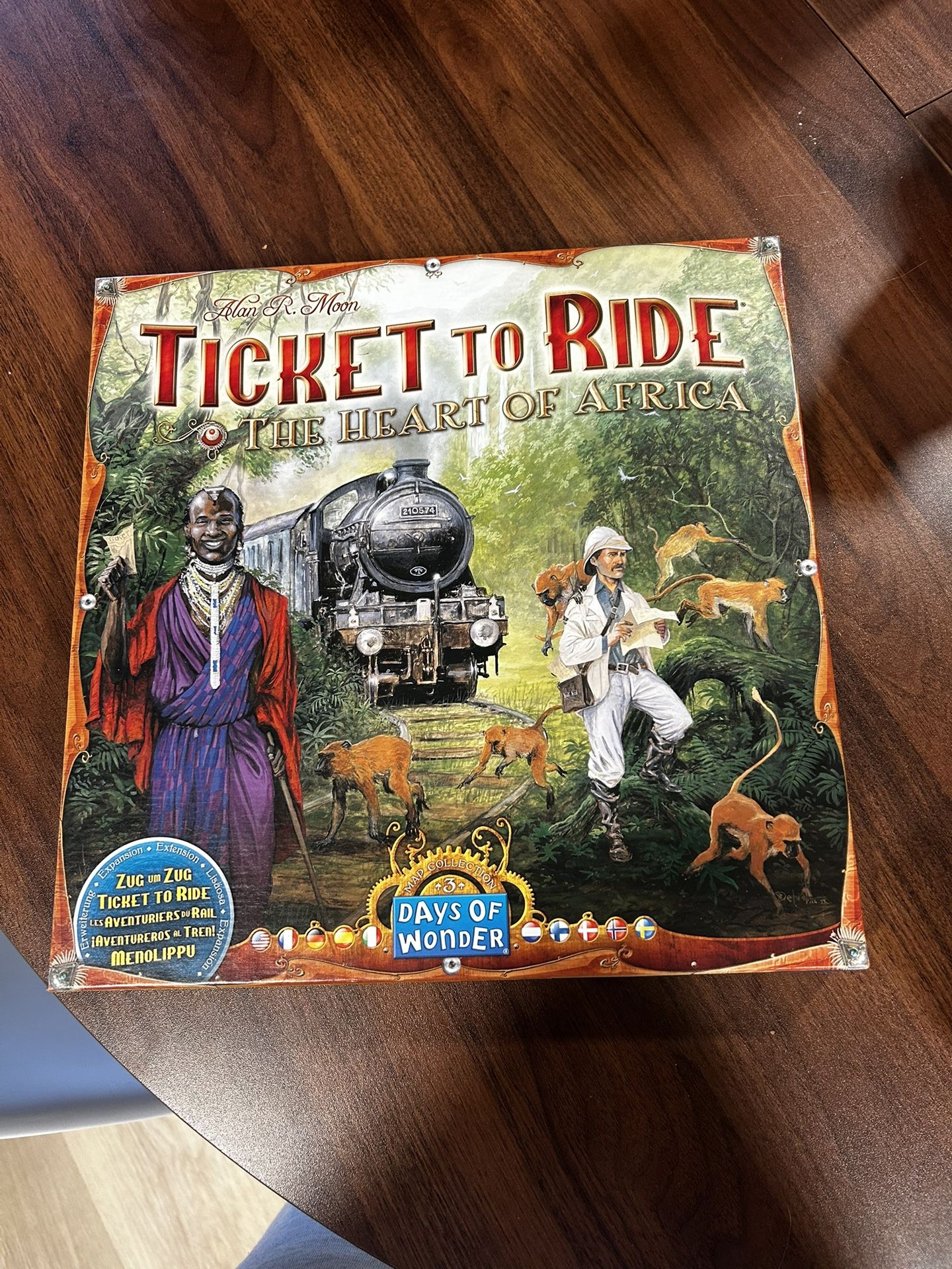 Brand New Ticket To Ride Africa Expansion