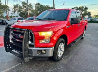 2016 Ford F-150 SuperCrew Red Pickup Truck