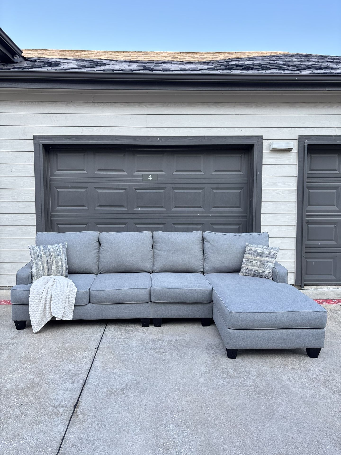 Grey Sectional 