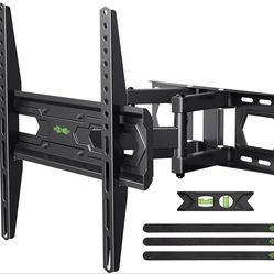 USX MOUNT TV Wall Mount For 32-74 Inch Flat Screen/LED/4K Up To 110lbs, Full Motion TV Mount Bracket With Swivel & Tilt Articulating Dual Arms, Max VE