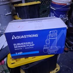 Aquastrong  Submersible Sewage Punp 1 H.p.