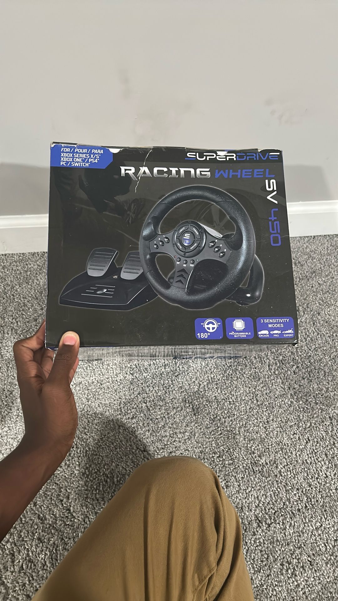 Super Drive Racing Wheel SV 450