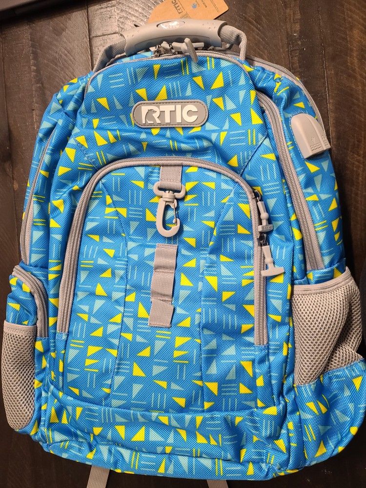 Rtic Summit Laptop Backpack (Blue Confetti)