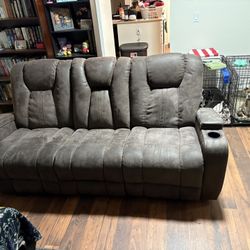 Electric Recliner Couch 