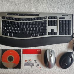 Microsoft Wireless Laser Keyboard & Mouse 