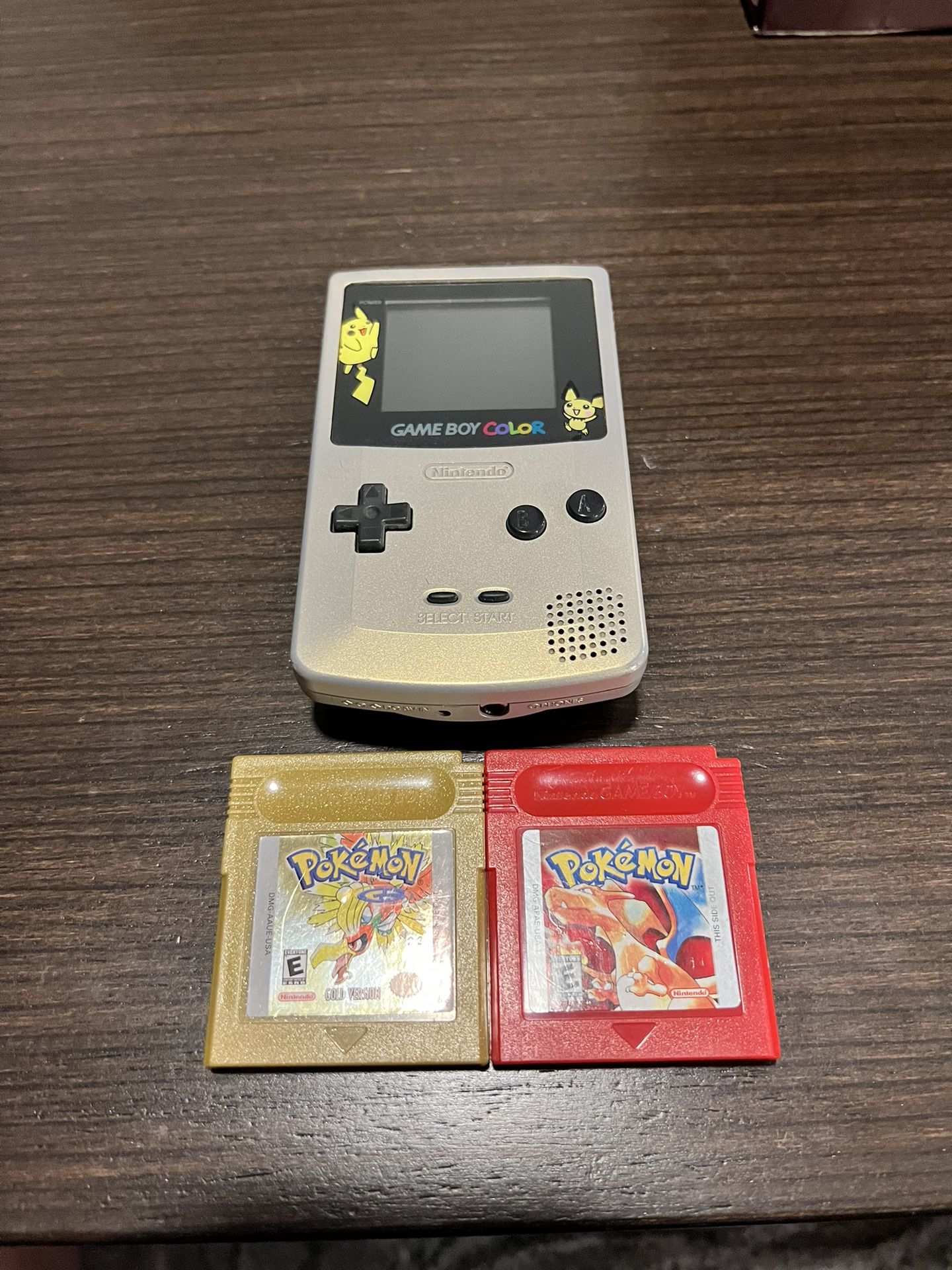 Produkt akse Inhibere OEM Pokemon Gold/Silver Gameboy Color + Pokemon Red & Gold for Sale in Las  Vegas, NV - OfferUp