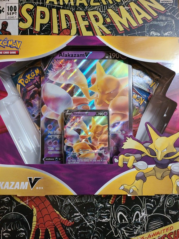 200 000 pokemon card Pokemon Alakazam V 041/100 (Korean)  Unified Cards