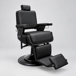 APEX Barber Chair - Matte Black