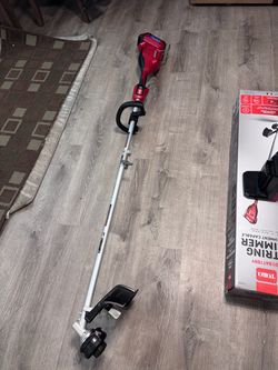 BRAND NEW TORO FLEX -FORCE 60 -VOLT MAX MULTI HEAD 14"-16"-IN STRAIGHT SHAFT BATTERY STRING TRIMMER ATTACHMENT CAPABLE . CHARGER AND BATTERY 60V. 2.5 