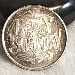 #543 Silver Vintage 1992 1 Oz Fine Silver 