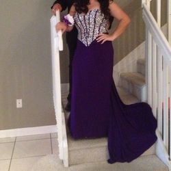 Purple Prom dress