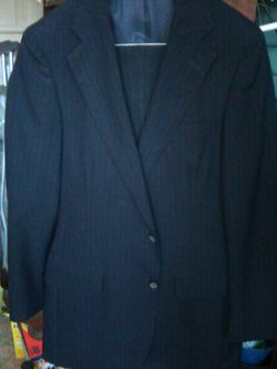 Chaps , Ralph Lauren two-piece suit.