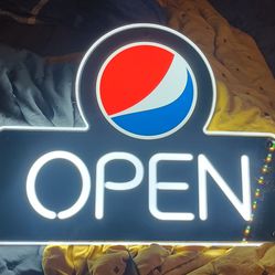  Pepsi Open Sign