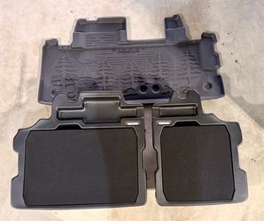 Toyota Sienna Woodland Edition OEM Storage Bins + Cargo Liner Set