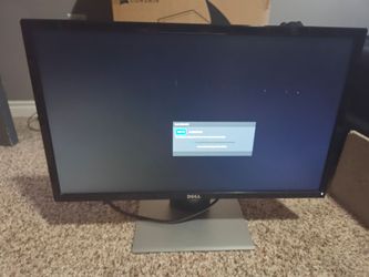 Dell SE2416HX 23.8" 60Hz 1080p Black Monitor - Used: Fair Condition.